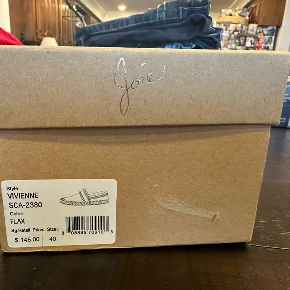 Joie Flax Vivienne Espadrilles Size 40 New In Box - Picture 15 of 15